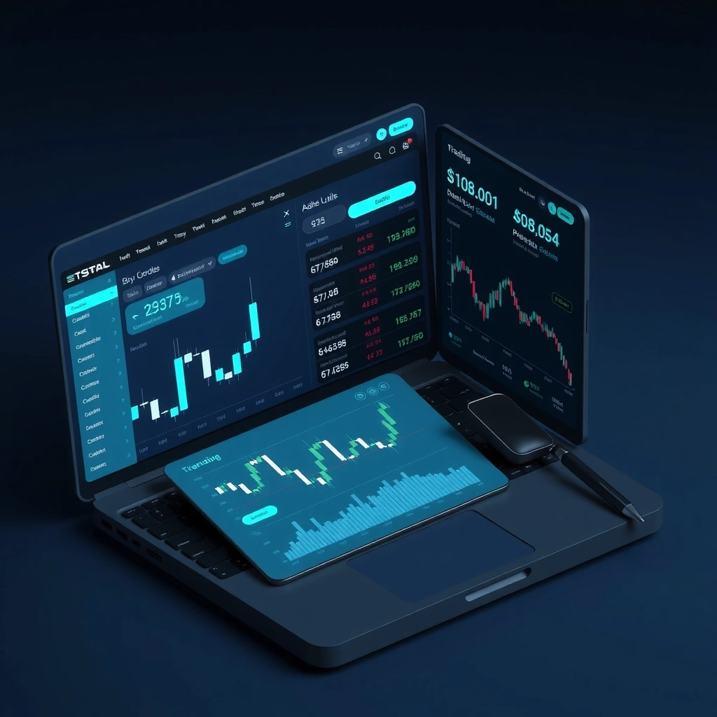 Trading Dashboard interface