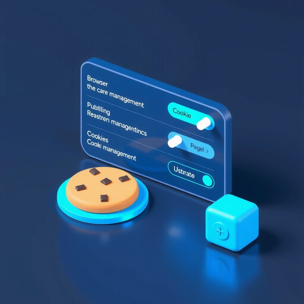 Cookie management interface